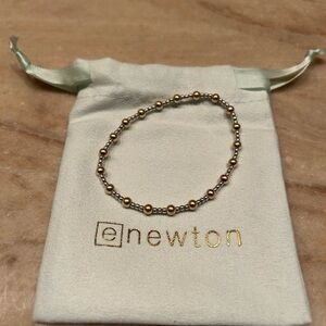 Enewton classic sincerity pattern 4mm mixed metal 6.25 bracelet
